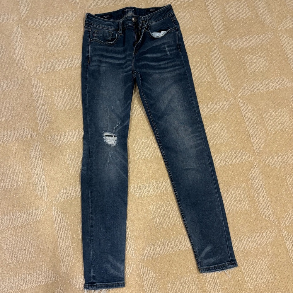 Vigoss the jagger skinny jeans size 28 length 28